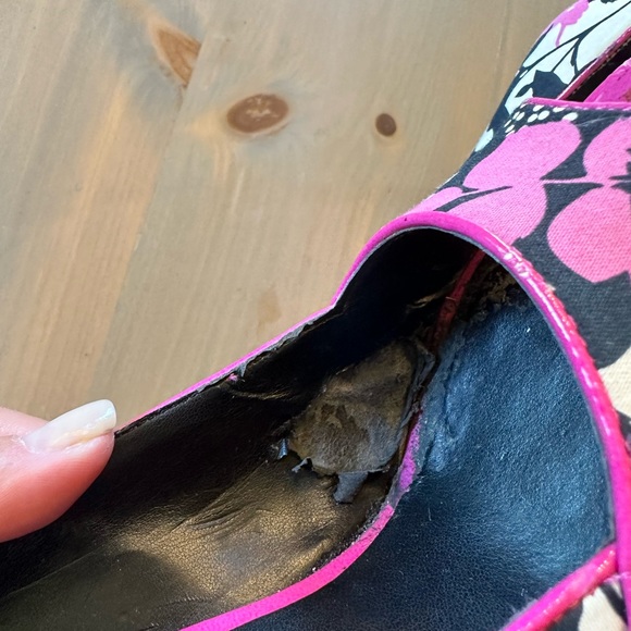 Nine West peep toe heels! - Picture 3 of 4